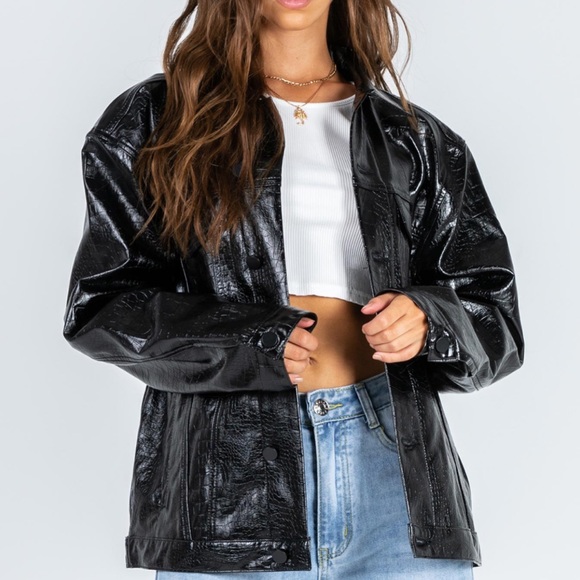 Leather jacket princess polly Clearance